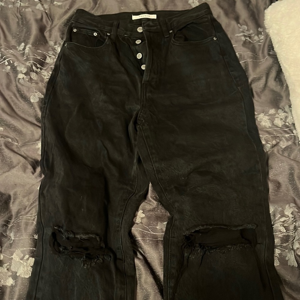 PacSun size 25 women’s black dad jeans